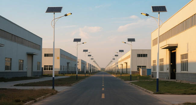 Solar street light